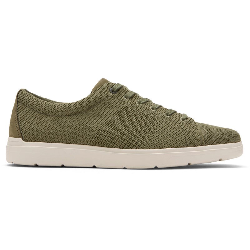 Rockport Total Motion Lite Mesh Lace-to-Toe Men Sneakers Olive Singapore | LL5-21262