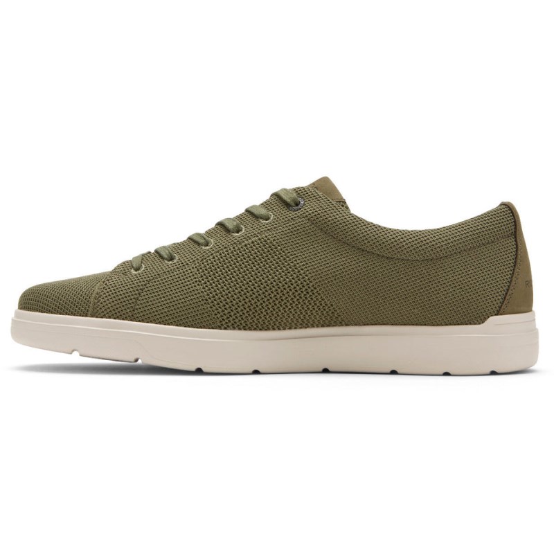 Rockport Total Motion Lite Mesh Lace-to-Toe Men Sneakers Olive Singapore | LL5-21262