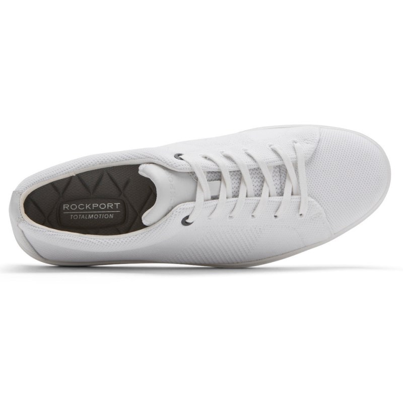 Rockport Total Motion Lite Mesh Lace-to-Toe Men Sneakers White Singapore | TW8-35953