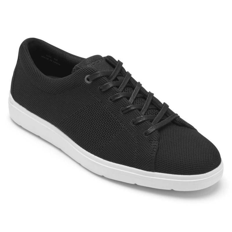 Rockport Total Motion Lite Mesh Lace-to-Toe Men Sneakers Black Singapore | FO7-57925