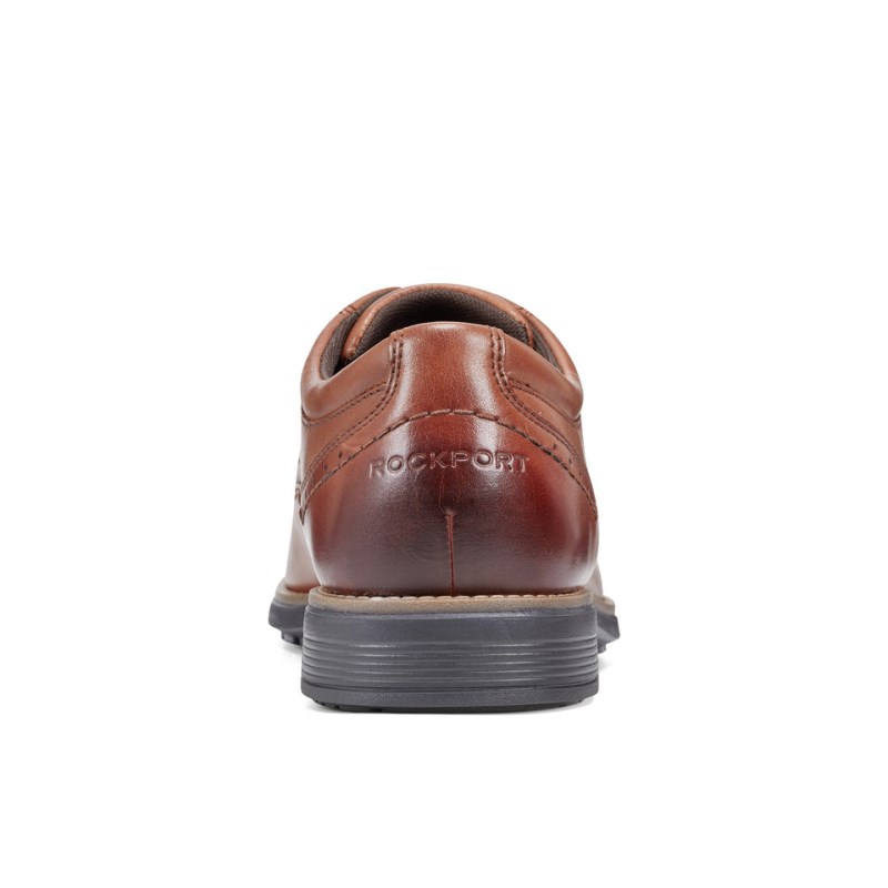 Rockport Total Motion NextGen Wing Tip Men Dress Shoes Brown Singapore | PA3-21842