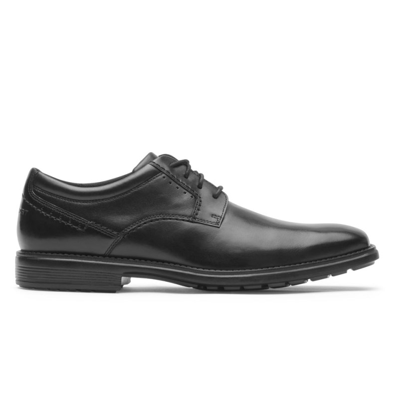 Rockport Total Motion Next Gen Plain Toe Men Dress Shoes Black Singapore | JI5-45264