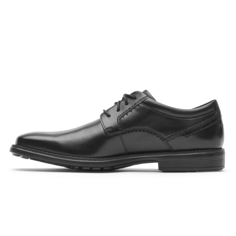 Rockport Total Motion Next Gen Plain Toe Men Dress Shoes Black Singapore | JI5-45264