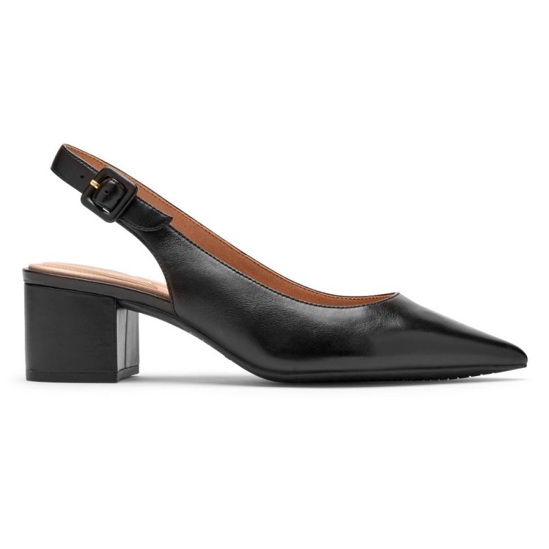 Rockport Total Motion Noelle Women Slingback Black Singapore | EY5-03410