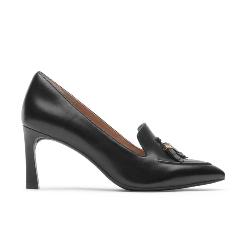 Rockport Total Motion Sheehan Orn Women Pumps Black Singapore | QW4-34233