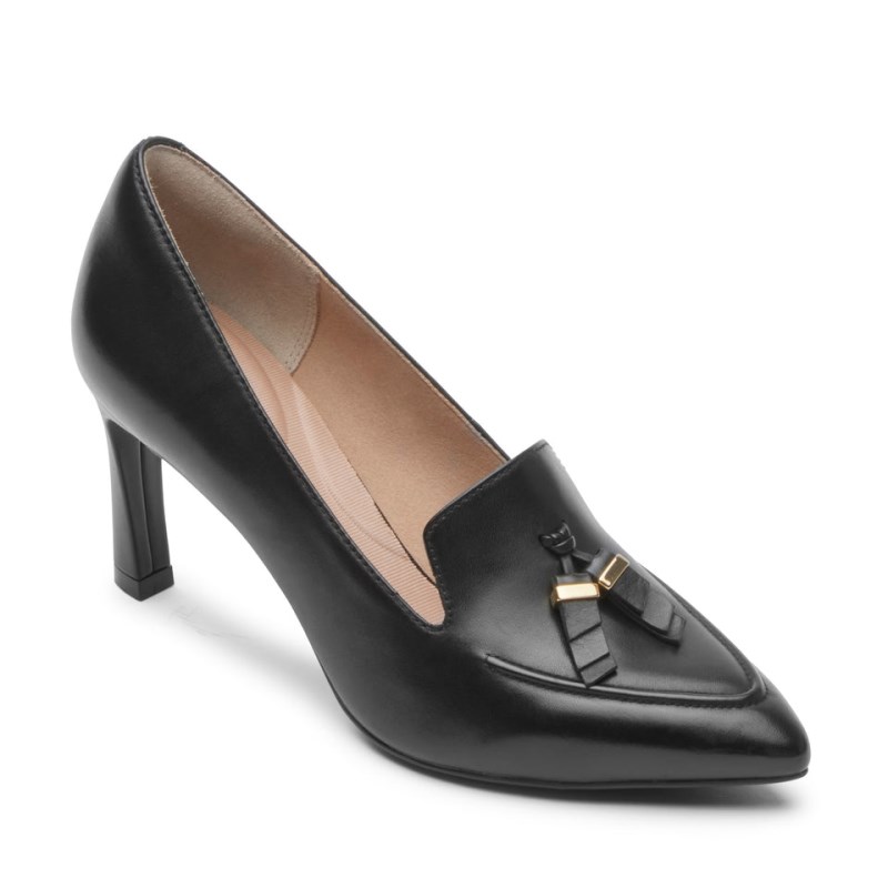 Rockport Total Motion Sheehan Orn Women Pumps Black Singapore | QW4-34233