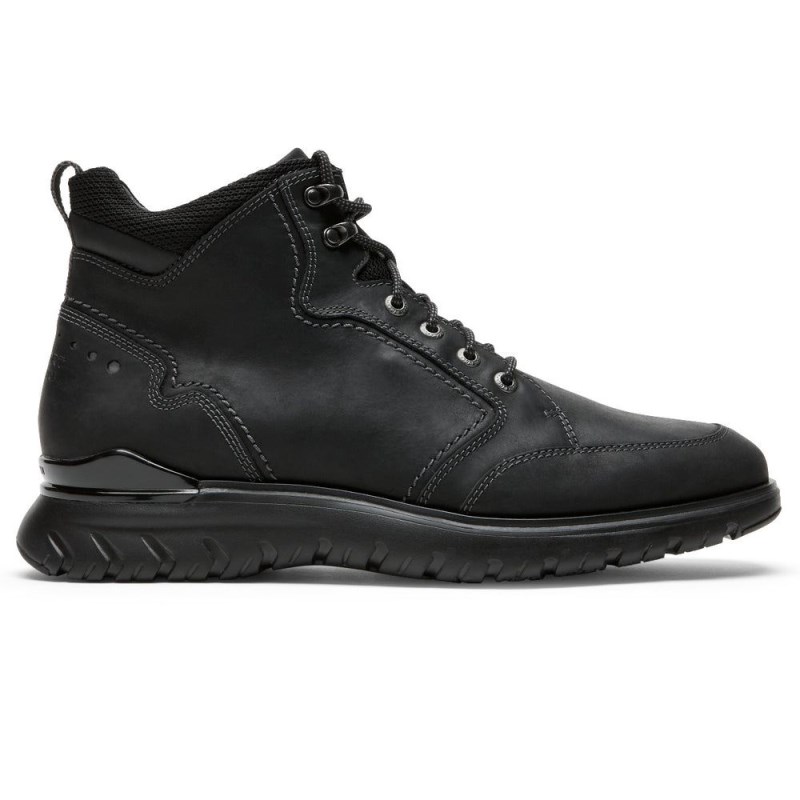 Rockport Total Motion Sport Men Waterproof Boots Black Singapore | KN5-07590