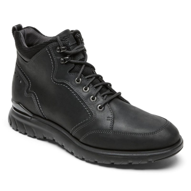 Rockport Total Motion Sport Men Waterproof Boots Black Singapore | KN5-07590