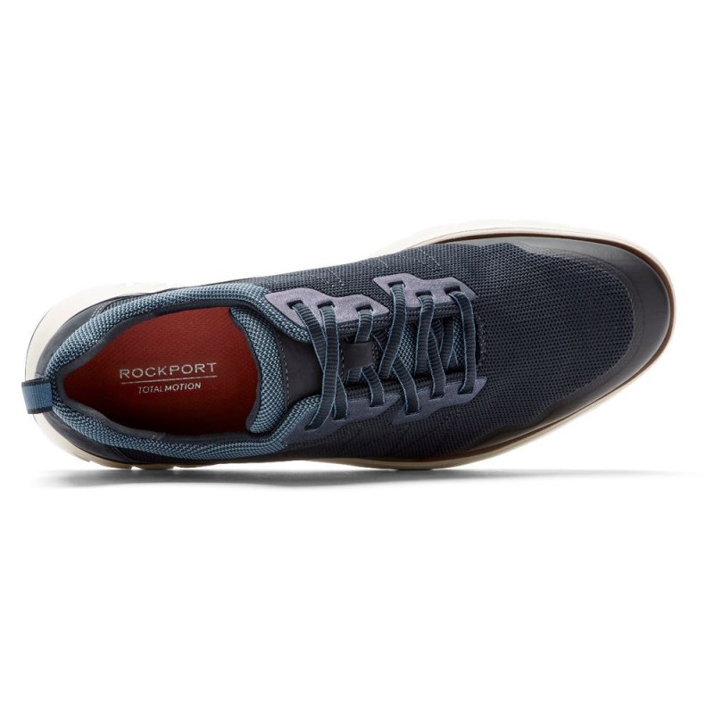 Rockport Total Motion Sport Mudguard Men Sneakers Navy Singapore | XJ8-57635