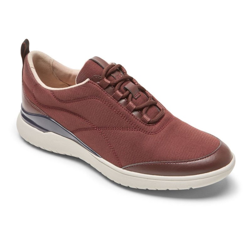 Rockport Total Motion Sport Women Sneakers Dark Red Singapore | RI3-34393