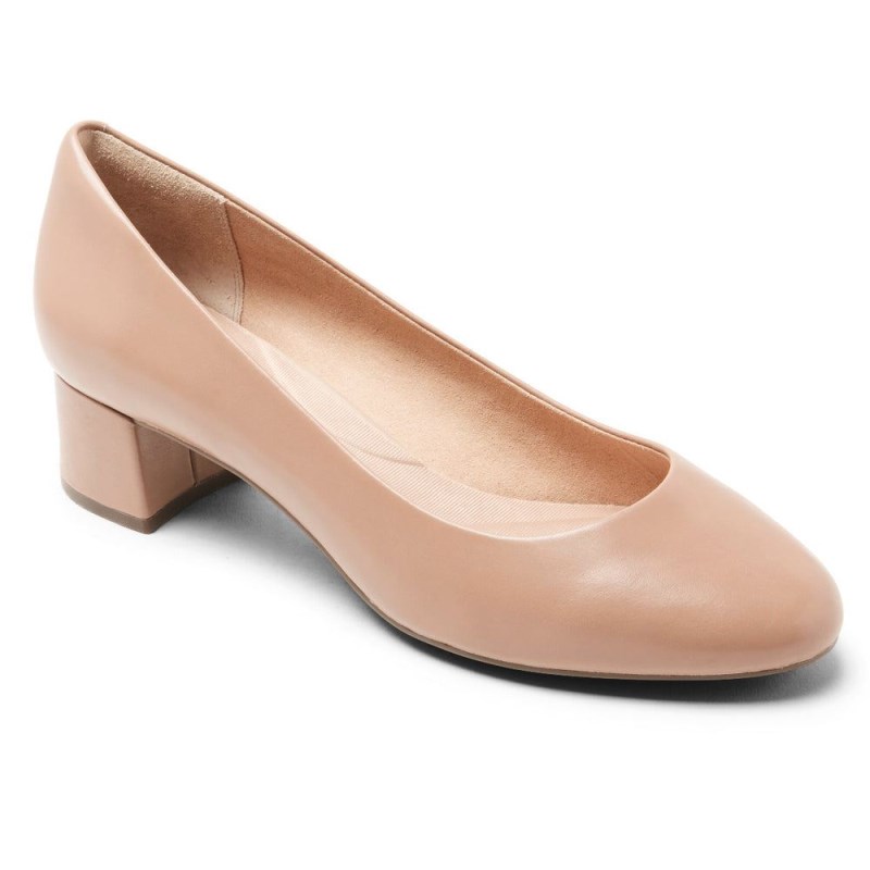 Rockport Total Motion Sydney Pump Women Pumps Beige Singapore | ZM6-35093