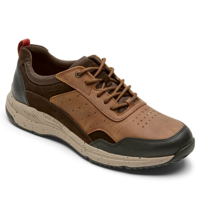 Rockport Total Motion Trail Waterproof Men Sneakers Brown Singapore | CV1-37023