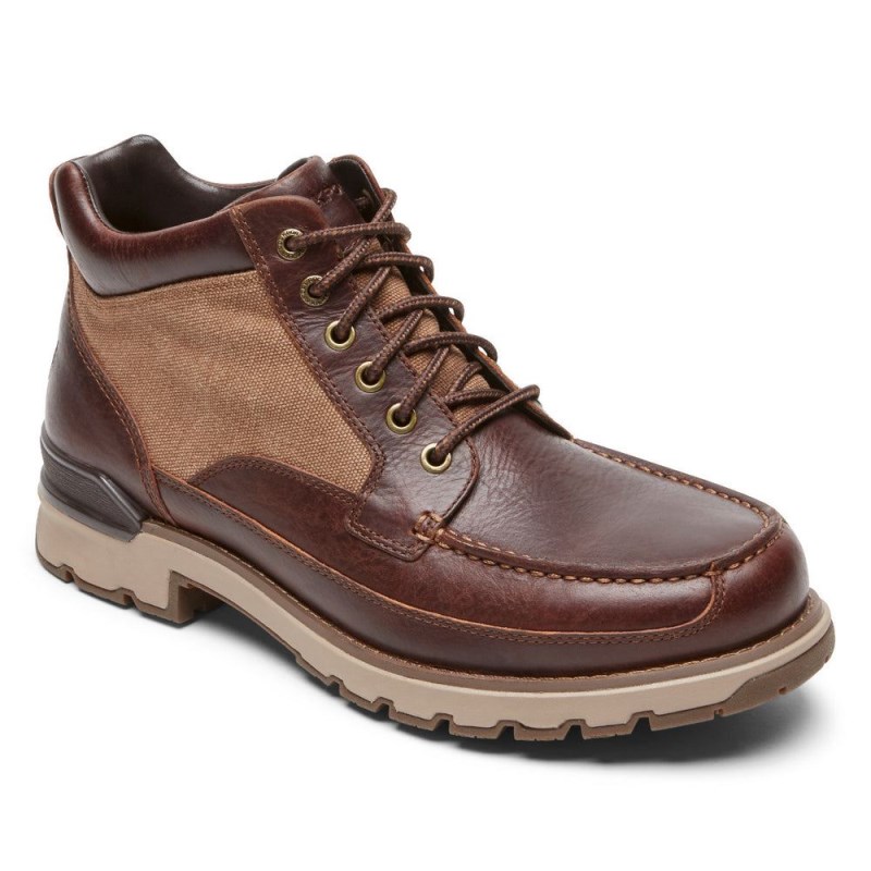 Rockport Total Motion Trek Keota Men Waterproof Boots Brown Singapore | KB1-60026