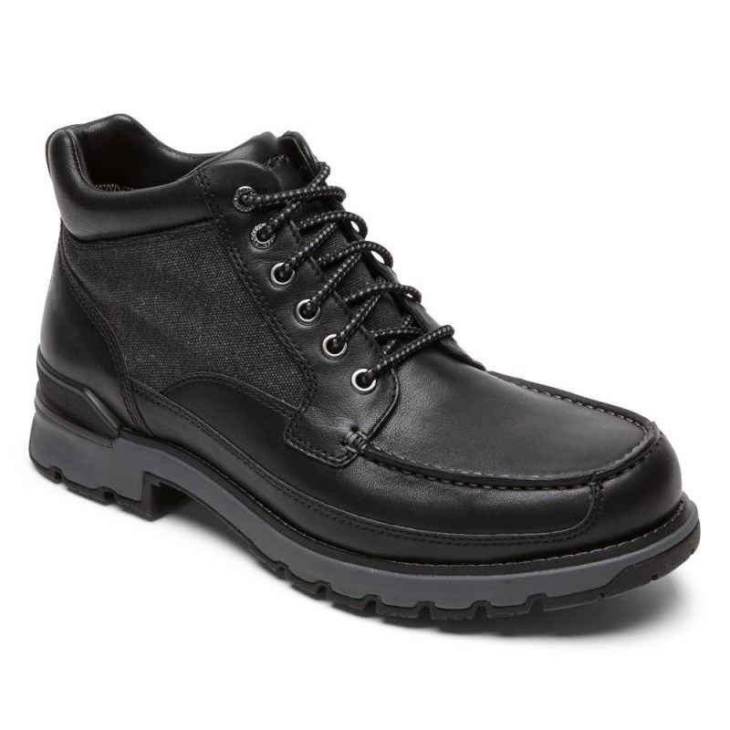 Rockport Total Motion Trek Keota Men Waterproof Boots Black Singapore | KT4-67496