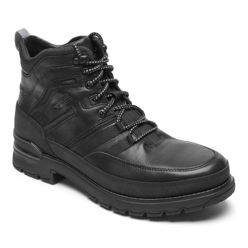 Rockport Total Motion Trek Modern Men Waterproof Boots Black Singapore | JU4-40554