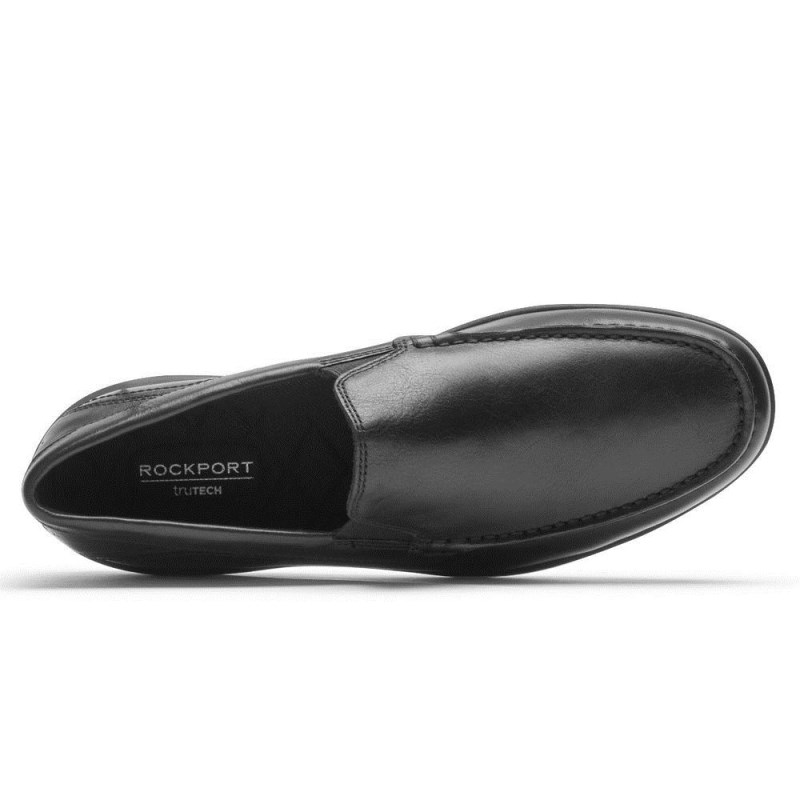 Rockport Trenton Men Loafers Black Singapore | WI3-82388