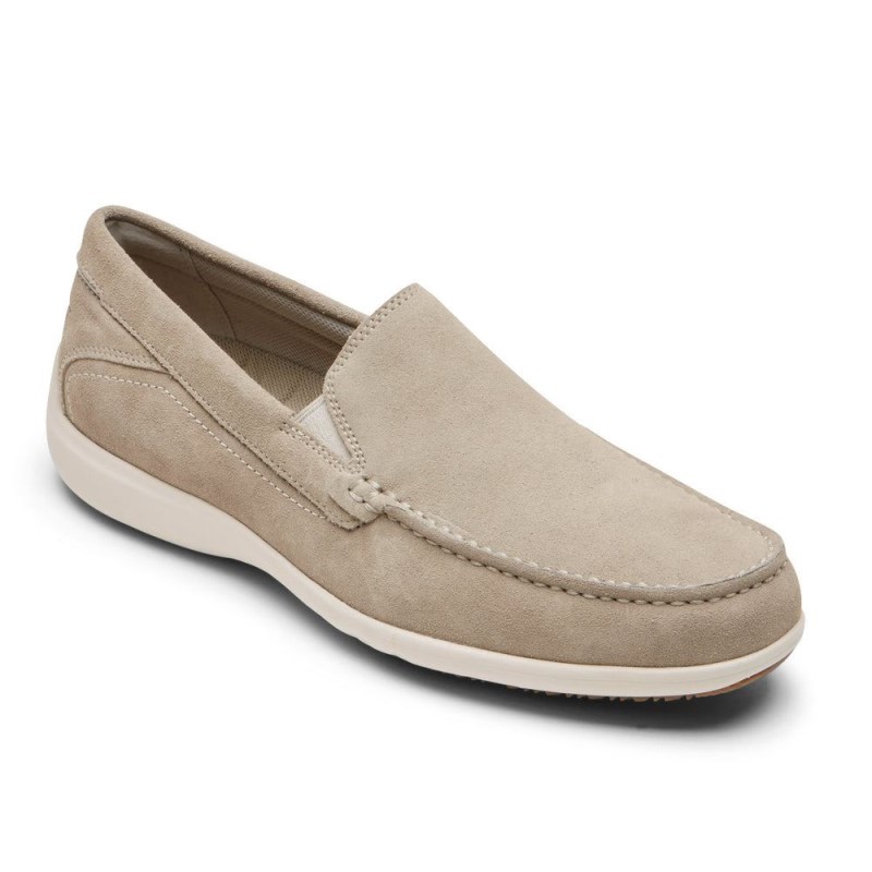 Rockport Trenton Men Loafers Grey Singapore | IT1-56155