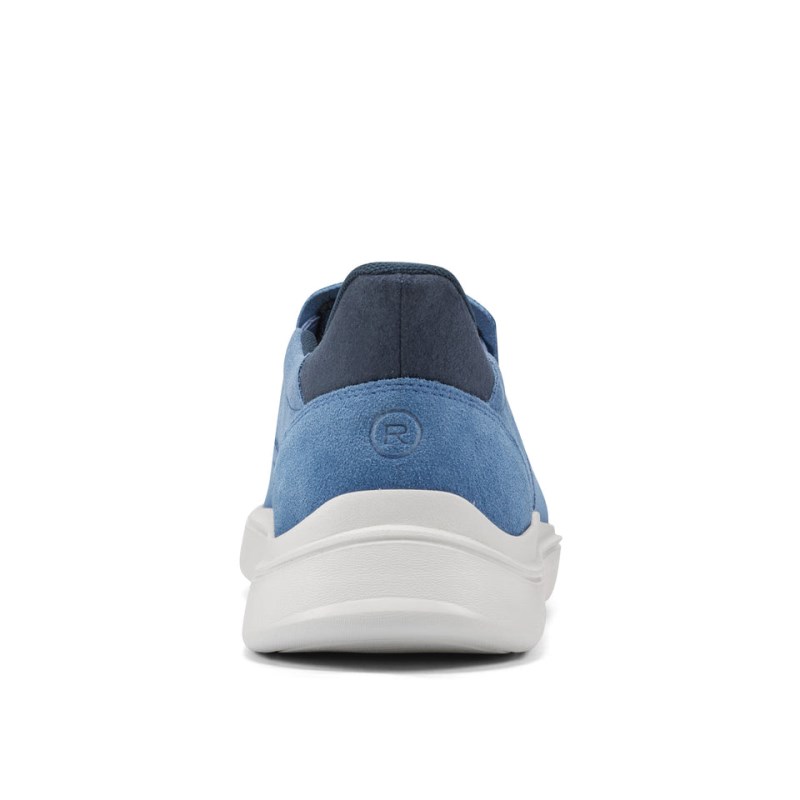 Rockport Tristen Step Activated Slip On Men Sneakers Light Blue Singapore | IL5-68546