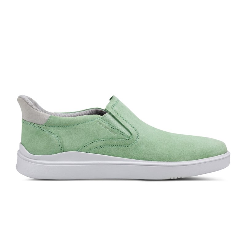 Rockport Tristen Step Activated Slip On Men Sneakers Light Green Singapore | EK1-13251