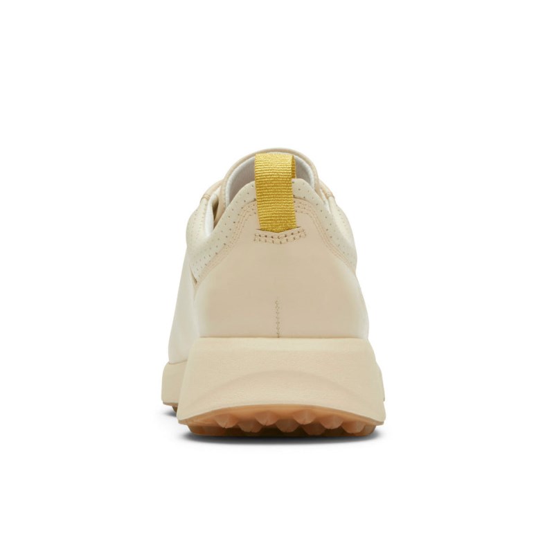 Rockport Trustride Prowalker Waterproof Women Golf Shoes Cream Singapore | HL6-49934