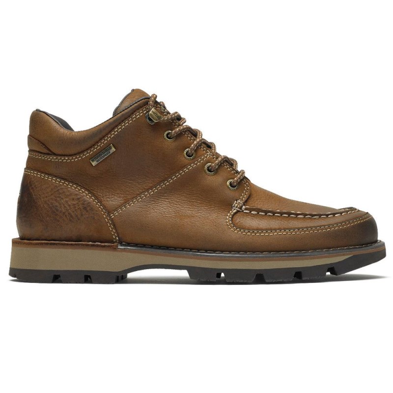 Rockport Umbwe II Chukka Men Waterproof Boots Brown Singapore | IL0-23972