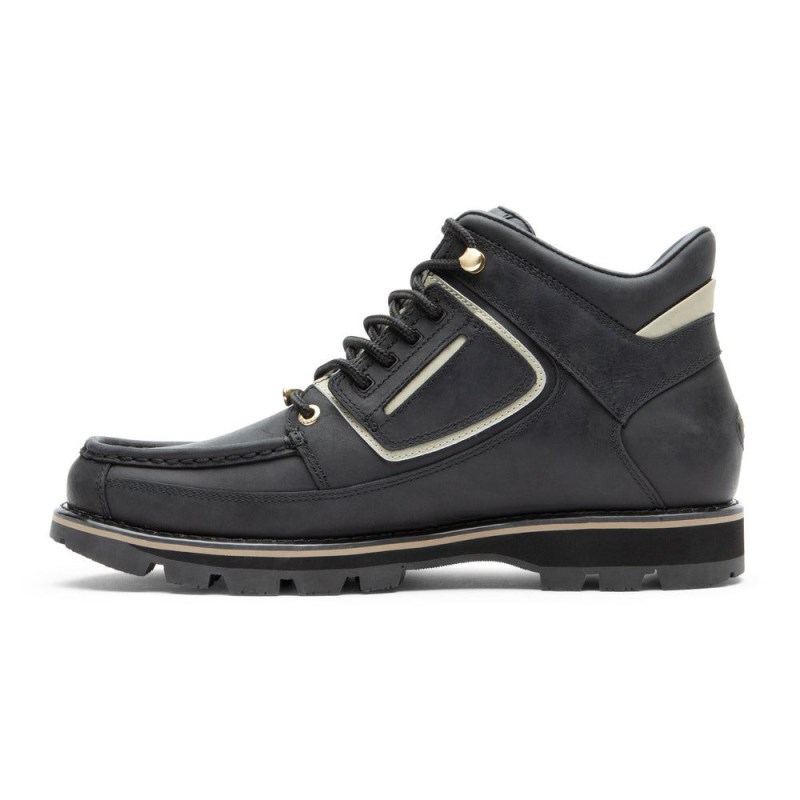 Rockport Umbwe II Mweka Men Waterproof Boots Black/Gold Singapore | XN2-67416