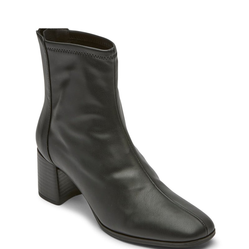 Rockport Violetta Stretch Women Heeled Boots Black Singapore | GX2-40734