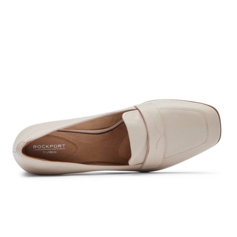 Rockport Violetta Women Loafers Cream Singapore | LI1-03860