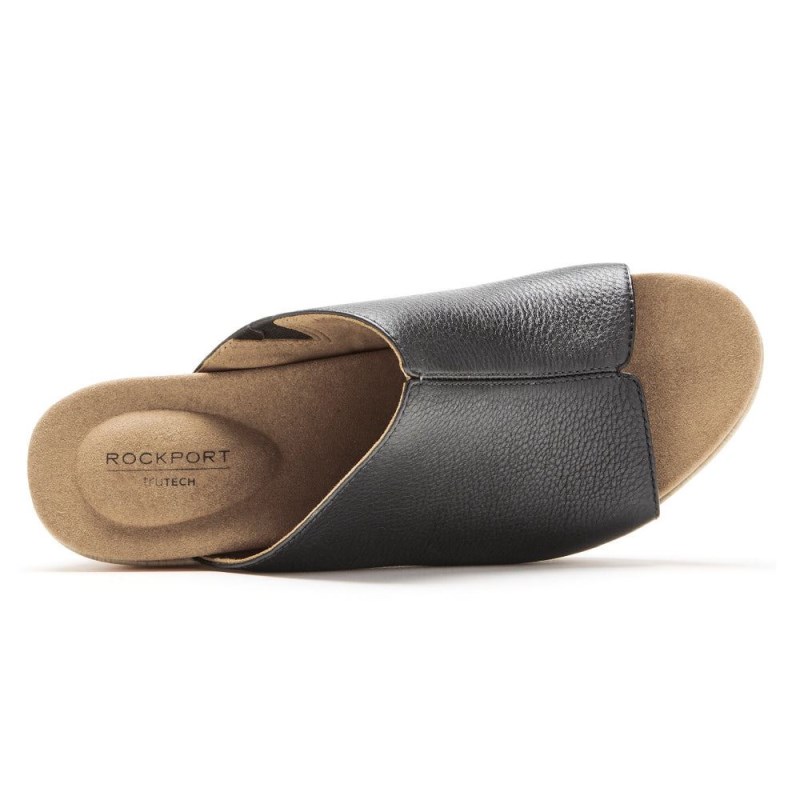 Rockport Vivianne Women Slides Black Singapore | DV0-33223