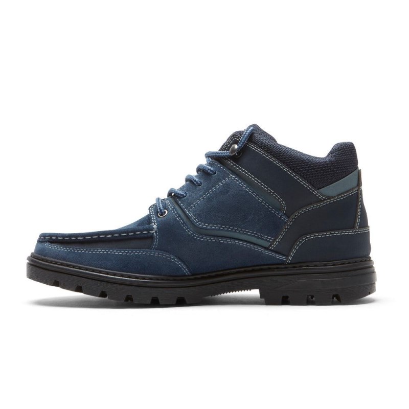 Rockport Weather-Ready Men Waterproof Boots Navy Singapore | XH6-86198