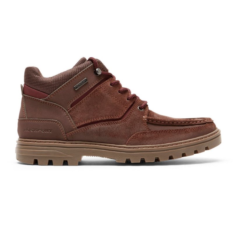 Rockport Weather-Ready Men Waterproof Boots Brown Singapore | TK9-32083