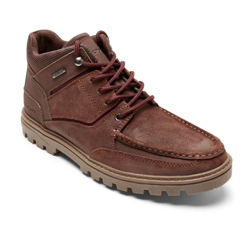 Rockport Weather-Ready Men Waterproof Boots Brown Singapore | TK9-32083