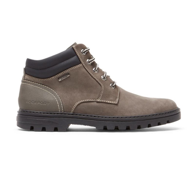 Rockport Weather OR Not Men Waterproof Boots Grey Brown Singapore | MT4-68786