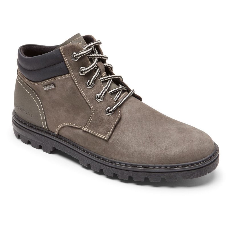 Rockport Weather OR Not Men Waterproof Boots Grey Brown Singapore | MT4-68786