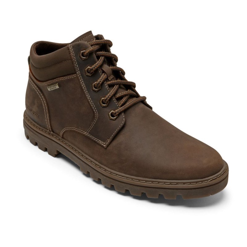 Rockport Weather OR Not Men Waterproof Boots Brown Singapore | UB6-00020