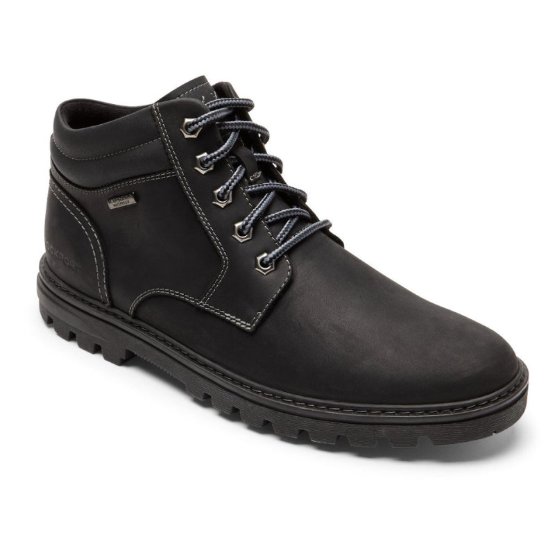 Rockport Weather OR Not Men Waterproof Boots Black Singapore | ZN8-69116