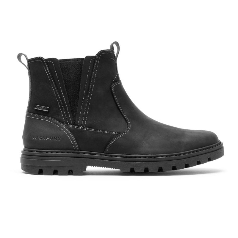 Rockport Weather OR Not Waterproof Men Chelsea Boots Black Singapore | MW4-18411