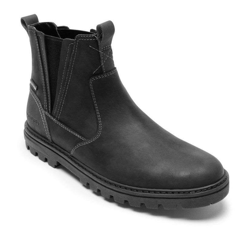 Rockport Weather OR Not Waterproof Men Chelsea Boots Black Singapore | MW4-18411