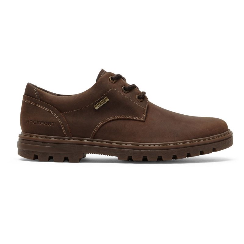 Rockport Weather OR Not Waterproof Men Oxford Shoes Brown Singapore | TI3-66046