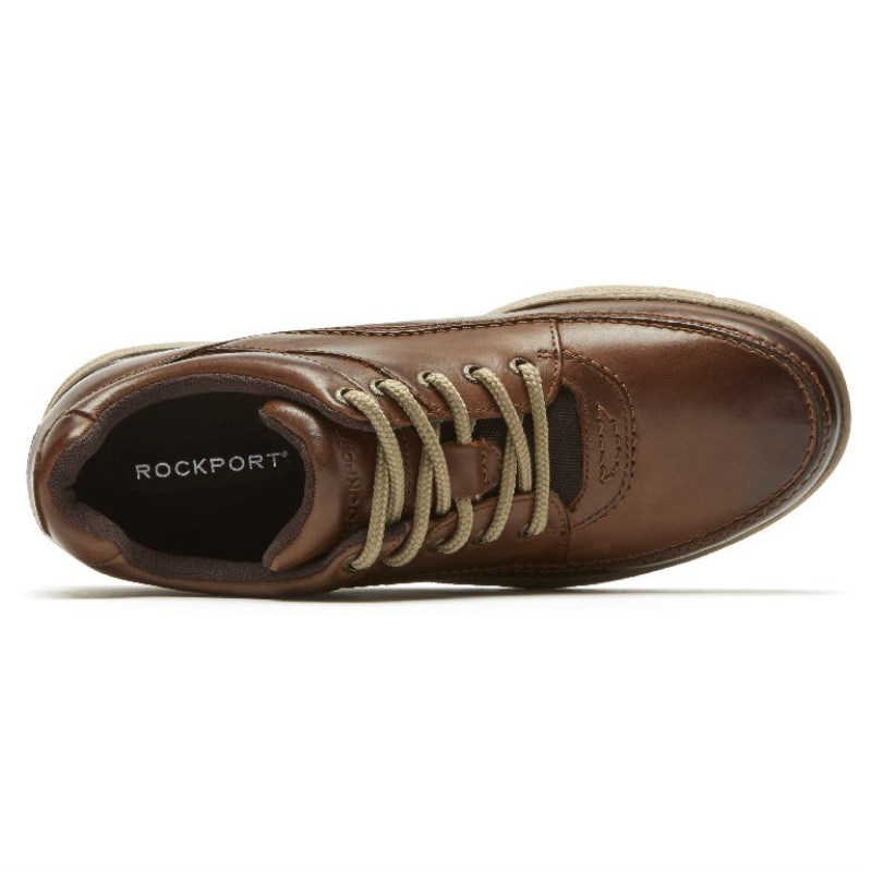 Rockport World Tour Classic Men Walking Shoes Brown Singapore | TO0-90119