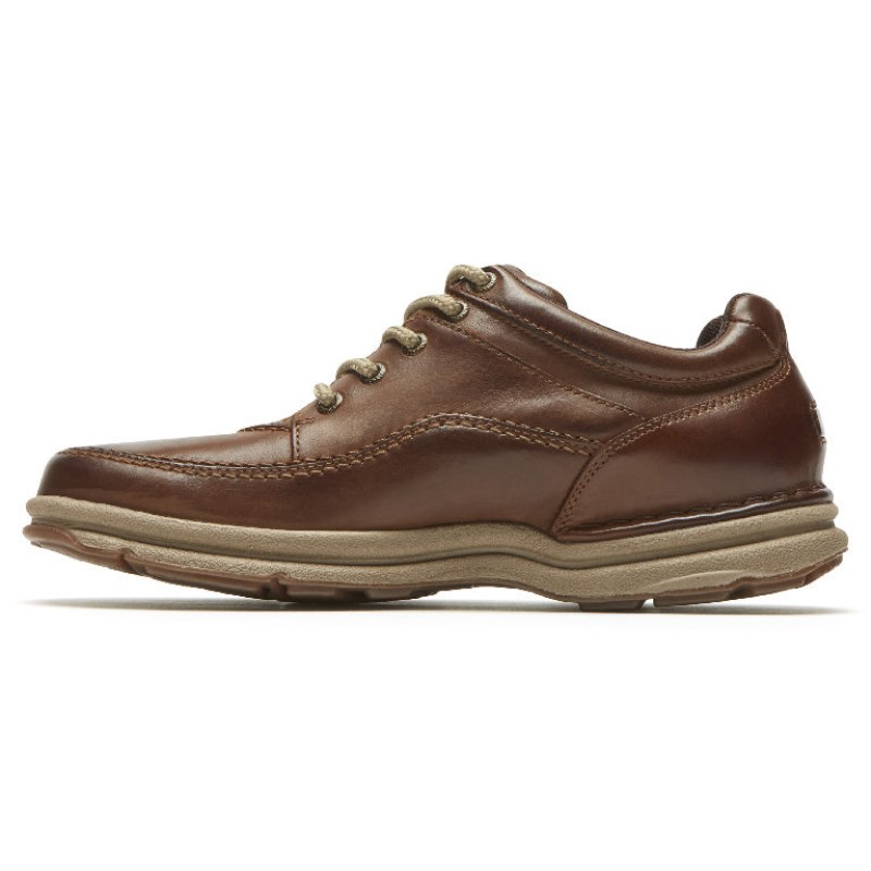 Rockport World Tour Classic Men Walking Shoes Brown Singapore | TO0-90119