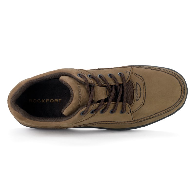 Rockport World Tour Classic Men Walking Shoes Chocolate Singapore | LM5-56805