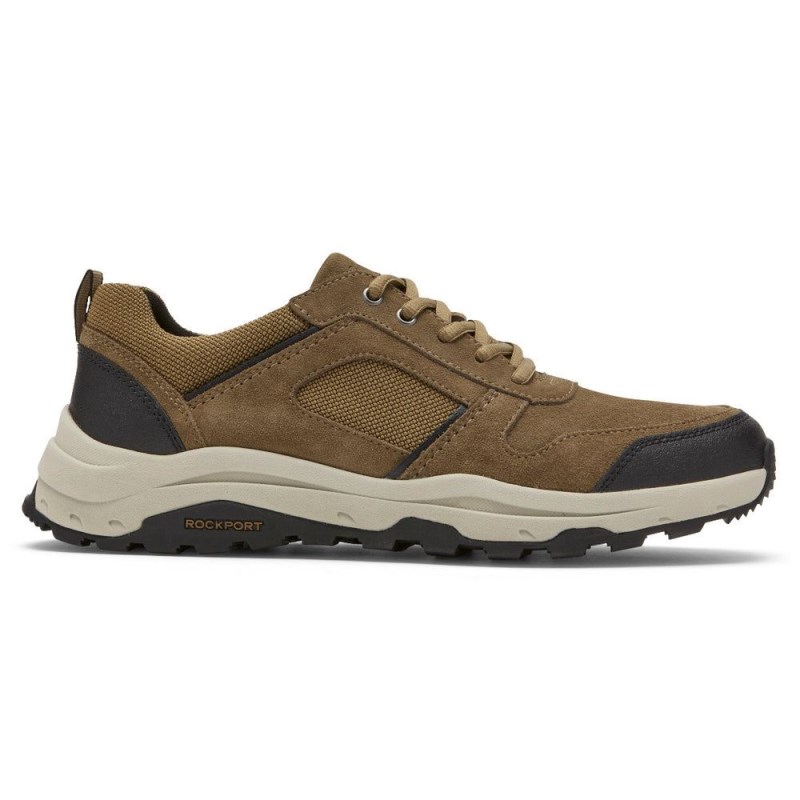 Rockport XCS Birchfield Ubal Trekker Men Sneakers Olive Singapore | CT4-88778