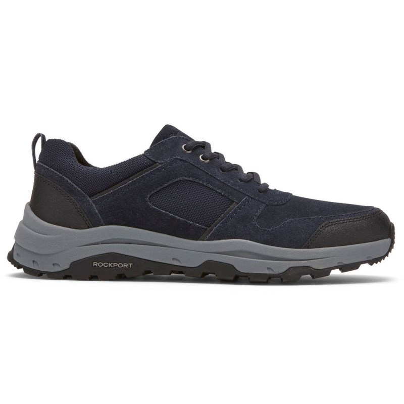 Rockport XCS Birchfield Ubal Trekker Men Sneakers Navy Singapore | ZI3-72387