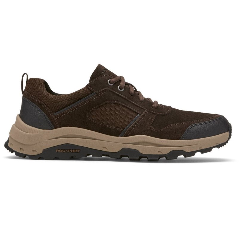 Rockport XCS Birchfield Ubal Trekker Men Sneakers Dark Brown Singapore | AN1-64576