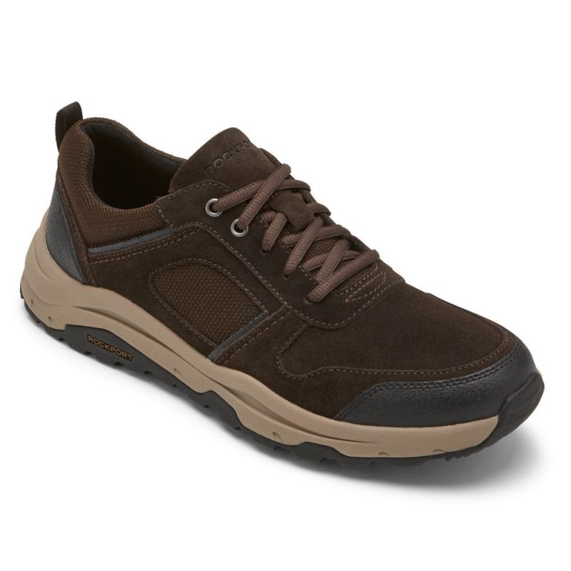 Rockport XCS Birchfield Ubal Trekker Men Sneakers Dark Brown Singapore | AN1-64576