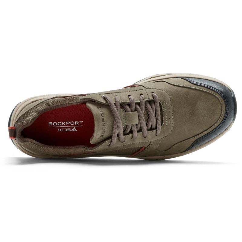 Rockport XCS Pathway Waterproof Ubal Trekker Men Sneakers Grey Brown Singapore | SQ6-13751