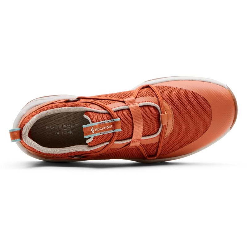 Rockport XCS Spruce Peak Trekker Women Slip Ons Orange Singapore | XZ2-65996