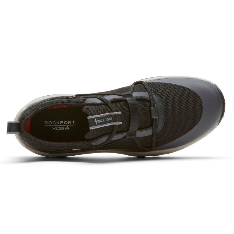 Rockport XCS Spruce Peak Trekker Women Slip Ons Black Singapore | QD4-12891