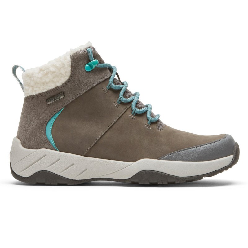 Rockport XCS Spruce Peak Women Waterproof Boots Grey Singapore | MP1-82448